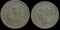 Canada- Nova Scotia 1840 1 penny token KM# 4  Wow Details